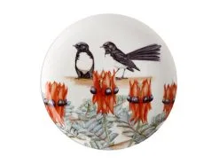 Royal Botanic Gardens Victoria Garden Friends Plate 20cm Willy Wagtail Gift Boxed