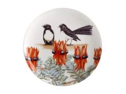 Royal Botanic Gardens Victoria Garden Friends Plate 20cm Willy Wagtail Gift Boxed -Tea & Coffee Shop jy0016 2