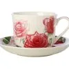 Katherine Castle Floriade Breakfast Cup & Saucer 480ML Roses Gift Boxed