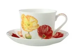 Katherine Castle Floriade Breakfast Cup & Saucer 480ML Poppies Gift Boxed -Tea & Coffee Shop jy0033 2