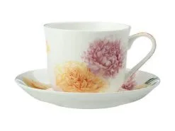 Katherine Castle Floriade Breakfast Cup & Saucer 480ML Carnations Gift Boxed -Tea & Coffee Shop jy0034 2