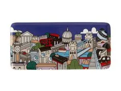 Megan McKean Cities Rectangular Plate 25x12cm London Gift Boxed -Tea & Coffee Shop kl0043 2