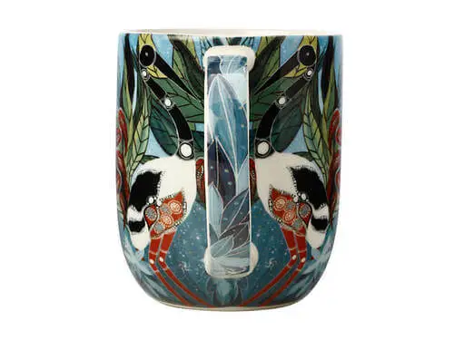 Melanie Hava Jugaig-Bana-Wabu Mug 440ML Jabirus Blue Gift Boxed 2 Melanie Hava Jugaig-Bana-Wabu Mug 440ML Jabirus Blue Gift Boxed - Image 2