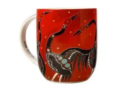 Melanie Hava Jugaig-Bana-Wabu Mug 440ML Brolgas' Symphony Gift Boxed -Tea & Coffee Shop kl0053 1f