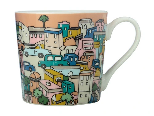 Megan McKean Cities Mug 430ML Los Angeles Gift Boxed 1 Megan McKean Cities Mug 430ML Los Angeles Gift Boxed