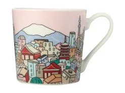 Megan McKean Cities Mug 430ML Tokyo Gift Boxed