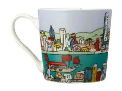 Megan McKean Cities Mug 430ML Hong Kong Gift Boxed -Tea & Coffee Shop kl0156 1f 2