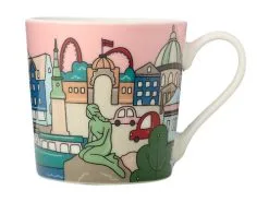 Megan McKean Cities Mug 430ML Copenhagen Gift Boxed