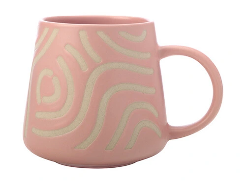 Squiggle Mug 420ML Musk 1 Squiggle Mug 420ML Musk