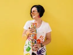 Love Hearts Mug 370ML Rainbow Girls -Tea & Coffee Shop maxwell williams donna sharam love hearts mugs 3