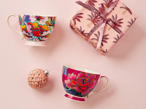 Gabby Malpas Sian Footed Mug 420ML Night Garden Gift Boxed 2 Gabby Malpas Sian Footed Mug 420ML Night Garden Gift Boxed - Image 2