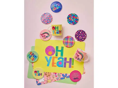 Kasey Rainbow Be Kind Ceramic Coaster 10cm Kindness 2 Kasey Rainbow Be Kind Ceramic Coaster 10cm Kindness - Image 2