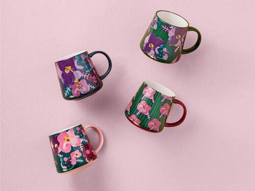 Layla Mug 400ML Plum 3 Layla Mug 400ML Plum - Image 3