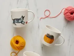 Marc Martin Feline Friends Mug 400ML Ball Of Yarn Gift Boxed -Tea & Coffee Shop maxwell williams marc martin ff 03 800x600 1