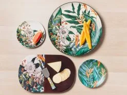 The Blck Pen Night Garden Round Platter 36cm Gift Boxed -Tea & Coffee Shop maxwell williams night garden group 02 800x600