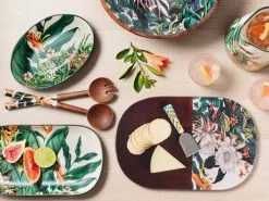 The Blck Pen Night Garden Serving Bowl Enamel Finish 34x11cm 5 The Blck Pen Night Garden Serving Bowl Enamel Finish 34x11cm -Tea & Coffee Shop maxwell williams night garden group 04 800x600