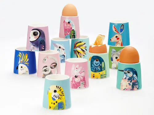 Pete Cromer Egg Cup Lorikeet 2 Pete Cromer Egg Cup Lorikeet - Image 2