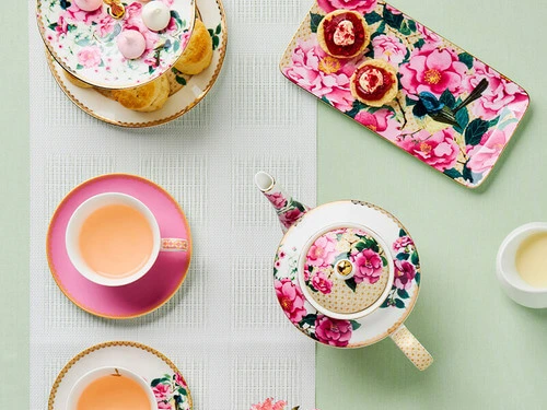 Teas & C's Silk Road Coupe Mug 440ML White Gift Boxed 2 Teas & C's Silk Road Coupe Mug 440ML White Gift Boxed - Image 2