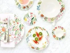 Royal Botanic Gardens Native Blooms Ceramic Coaster 10.5cm Set Of 4 Gift Boxed -Tea & Coffee Shop ss22 website maxwell williams rbgv nativeblooms group 2