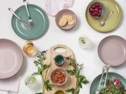 Sienna Deep Plate 26x2.5cm Pink -Tea & Coffee Shop ss22 website maxwell williams sienna 1 3 3