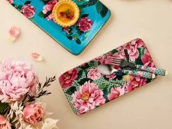 Teas & C's Silk Road Demi Cup & Saucer 85ML Set Of 2 Aqua Gift Boxed 5 Teas & C's Silk Road Demi Cup & Saucer 85ML Set Of 2 Aqua Gift Boxed -Tea & Coffee Shop teas cs silk road platter aqua