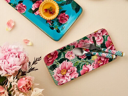 Teas & C's Silk Road Demi Cup & Saucer 85ML Set Of 2 Aqua Gift Boxed 3 Teas & C's Silk Road Demi Cup & Saucer 85ML Set Of 2 Aqua Gift Boxed - Image 3