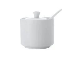 White Basics Straight Sugar With Spoon Gift Boxed
